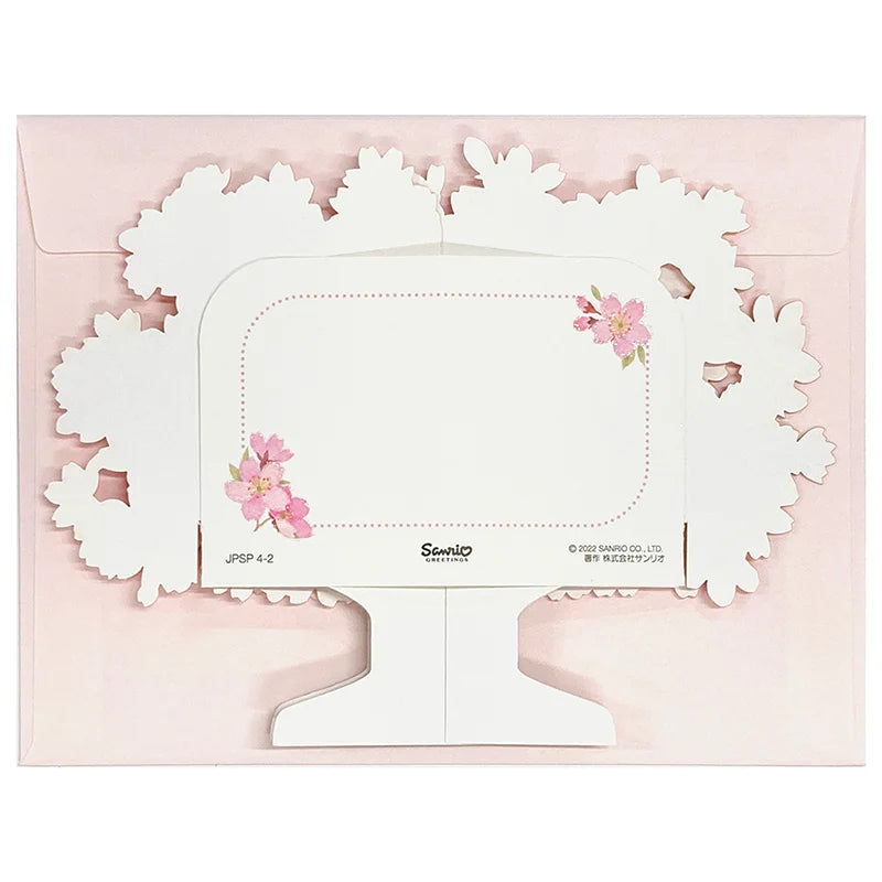 Sanrio Greeting Card: Spring, Cherry Tree in Full Bloom
