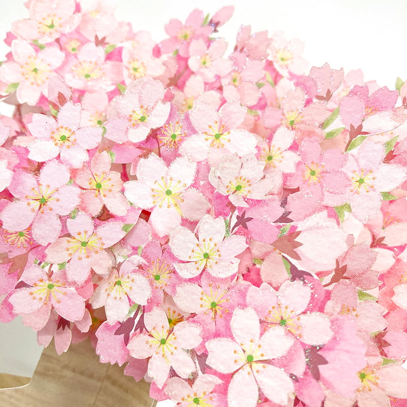 Sanrio Greeting Card: Spring, Cherry Tree in Full Bloom