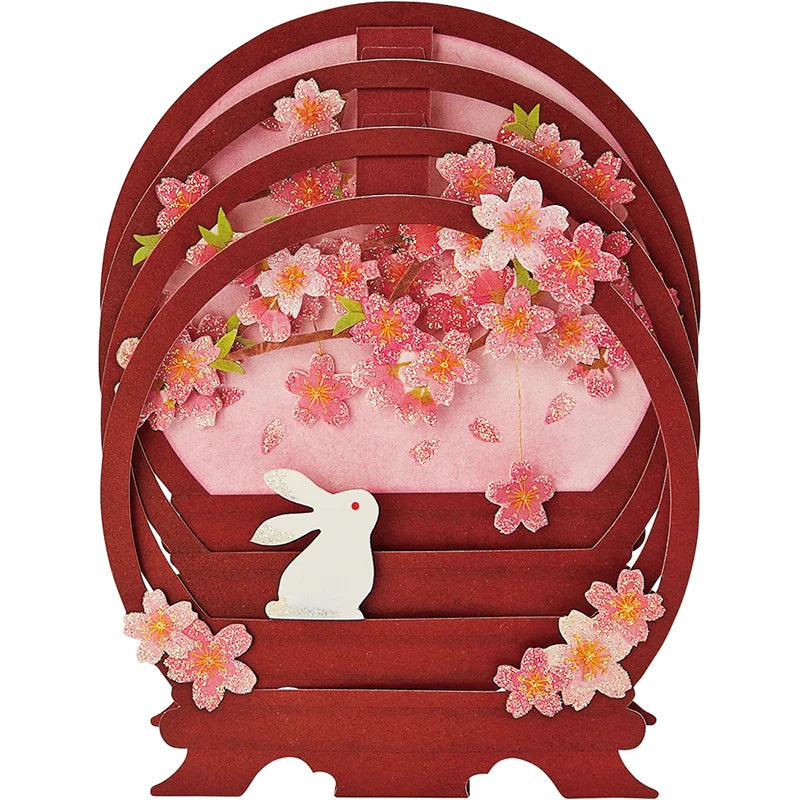 Sanrio Greeting Card: Spring, Cherry Blossom & Rabbit