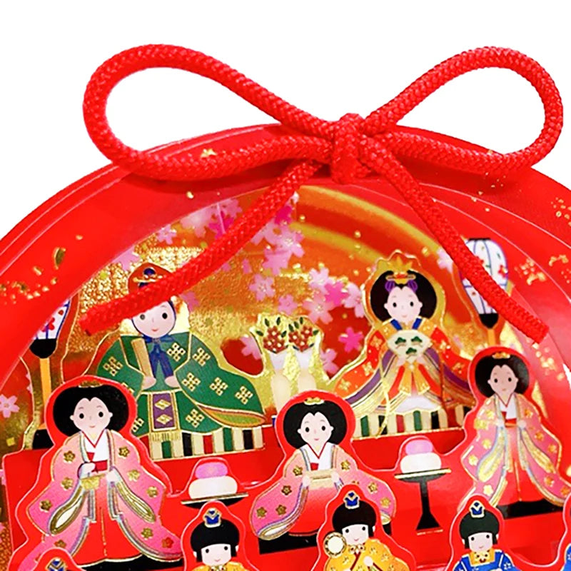Sanrio Greeting Card: ひなまつり Hinamatsuri (Girl's Day) Five Stages