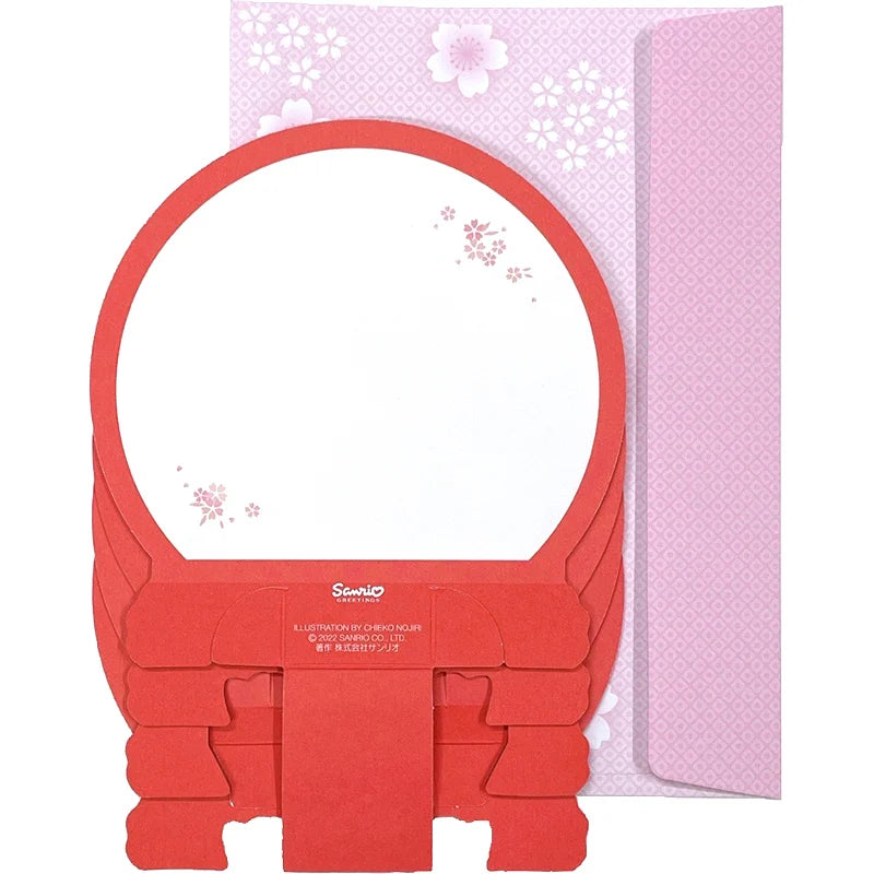 Sanrio Greeting Card: ひなまつり Hinamatsuri (Girl's Day) Five Stages