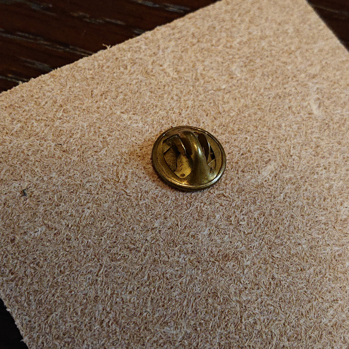 Brass Pin Heart