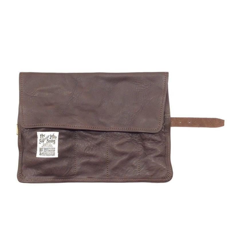 TSL Leather roll pen case