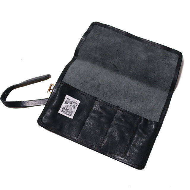 TSL Leather roll pen case