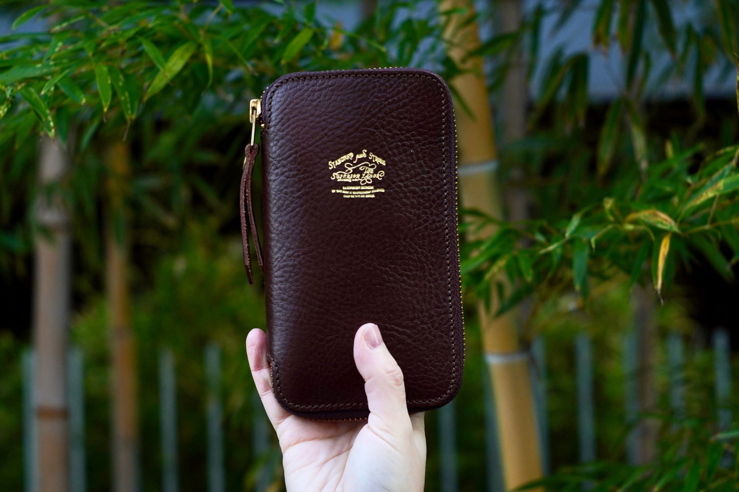 Toscana Leather Zip Pen Case