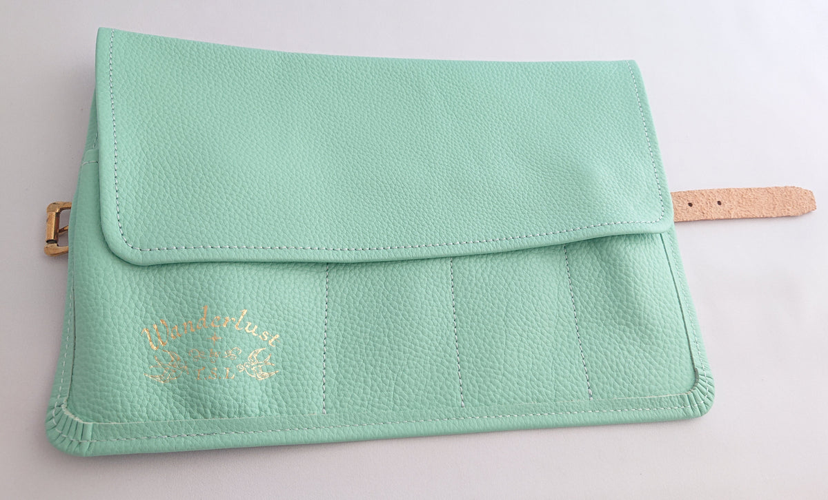 PRE-ORDER: Limited Edition Leather Roll Pen Case