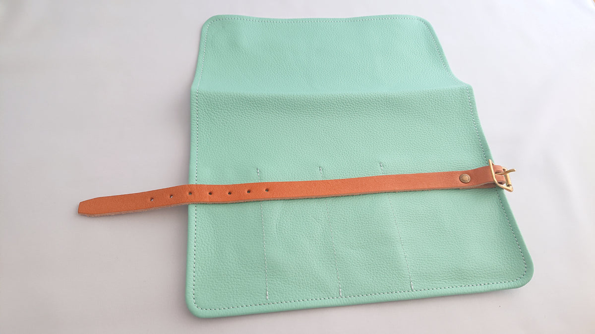 PRE-ORDER: Limited Edition Leather Roll Pen Case