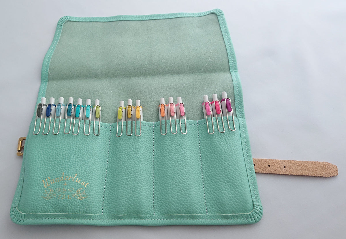 PRE-ORDER: Limited Edition Leather Roll Pen Case