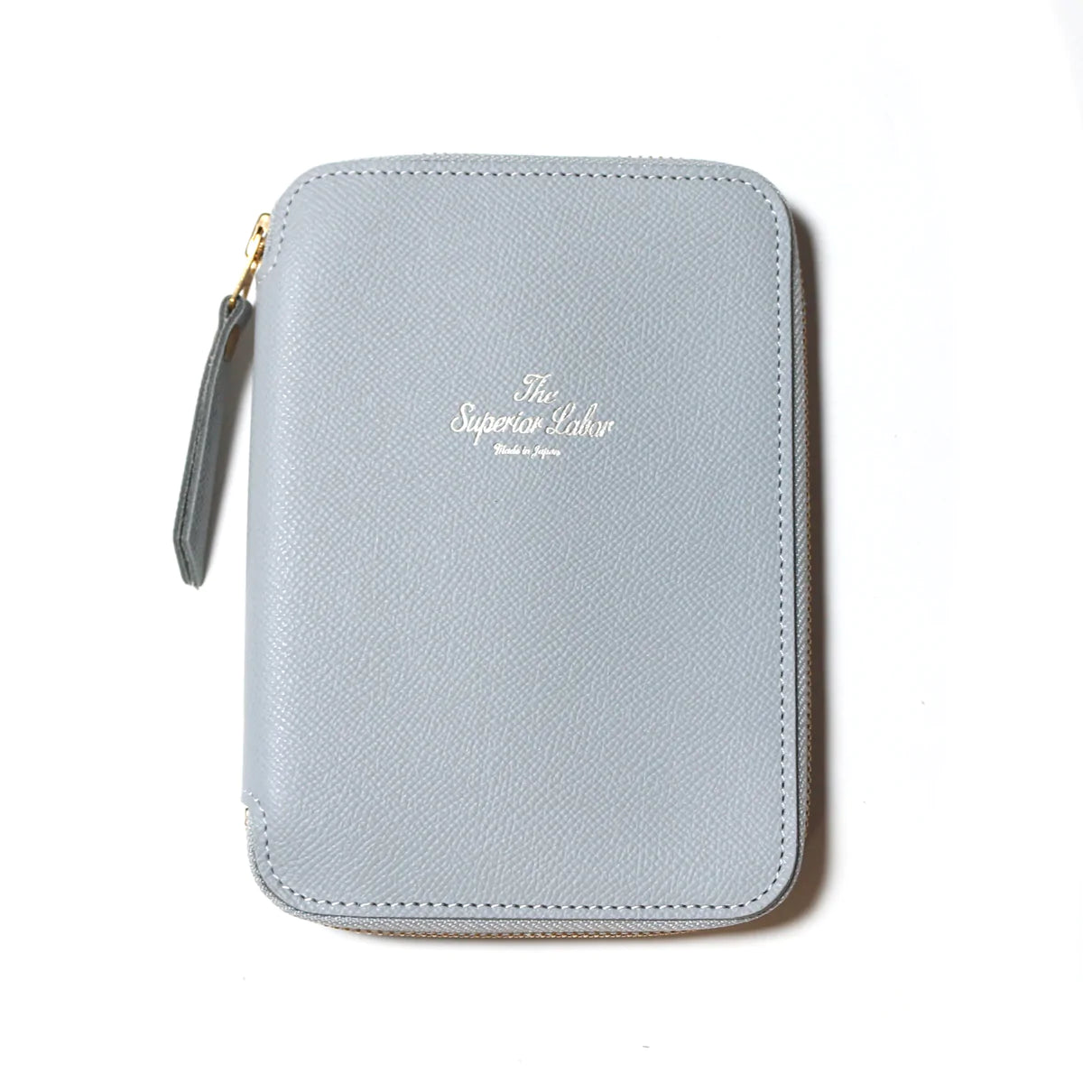 A6 Calf Leather Zip Organizer