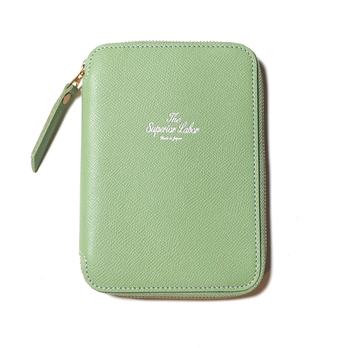 A6 Calf Leather Zip Organizer