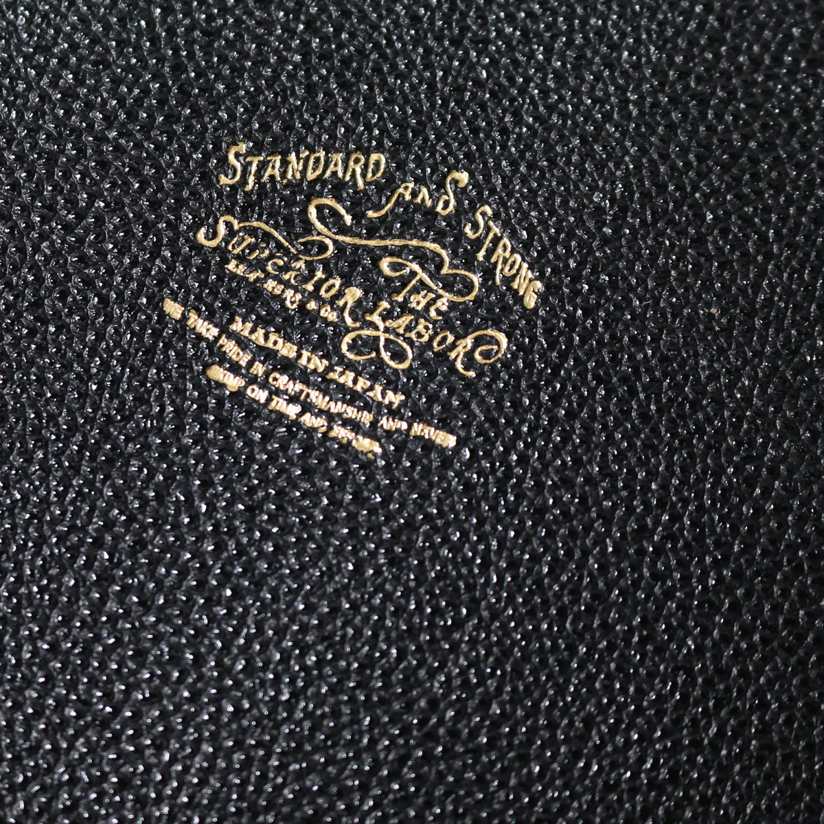 A5 Kurozan Black Leather Zip Organizer