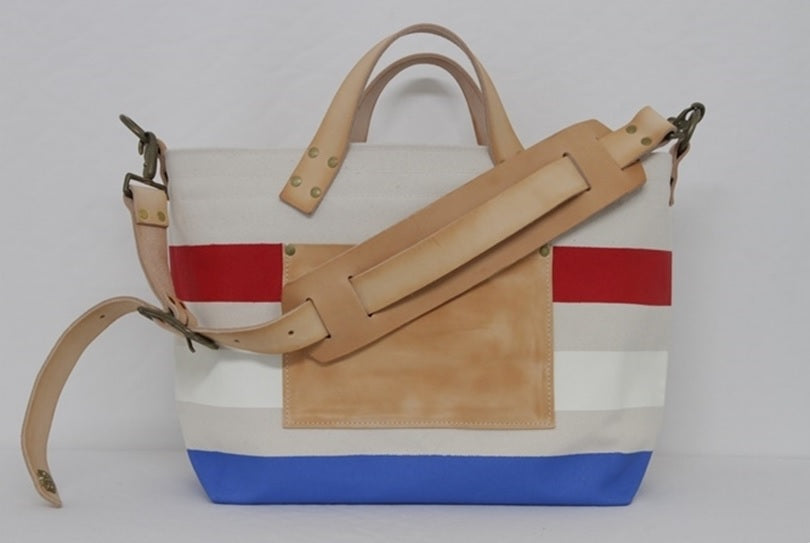 PRE-ORDER: CUSTOMIZABLE: TSL Engineer Shoulder Bag S (3 painted stripes)