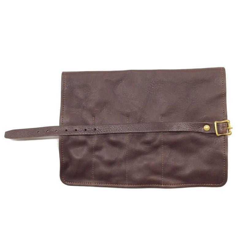 TSL Leather roll pen case